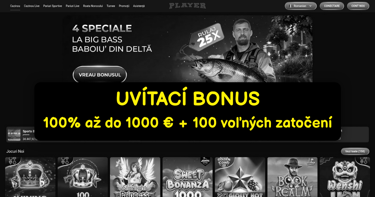 Player Casino welcome bonus