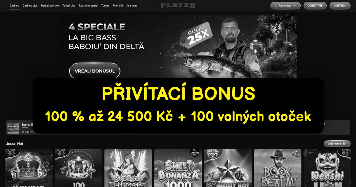 Player Casino welcome bonus